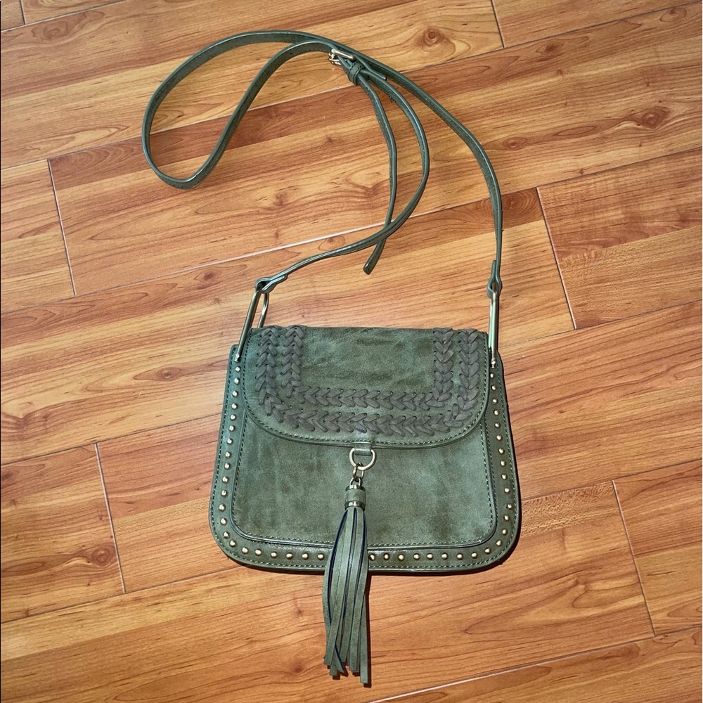 olive boho crossbody 🌿